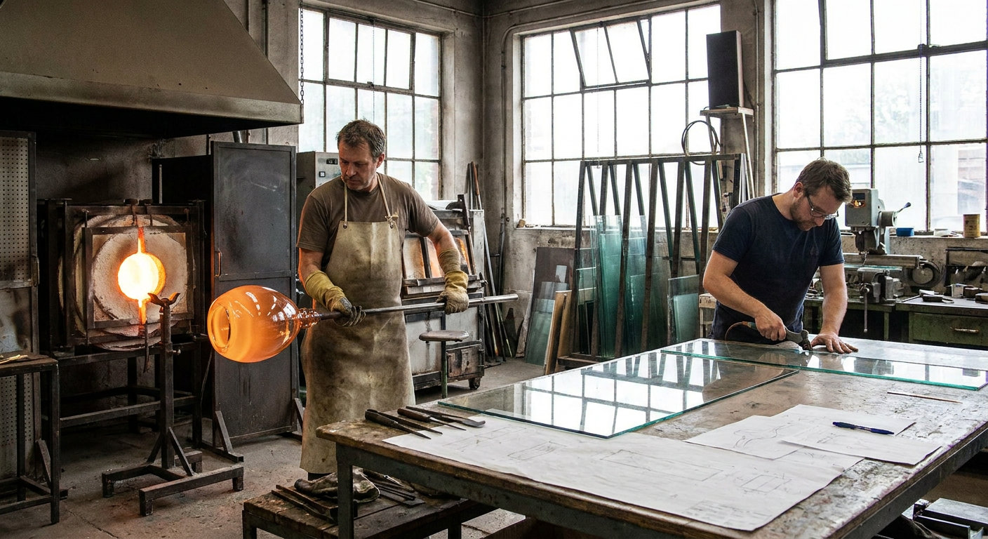 Custom glass manufacturers: guida pratica alla scelta giusta